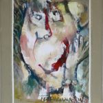 "Zufrieden", 2005, Nr.191::30x40cm, Baumwolle